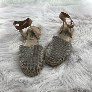 Steve Madden rhinestone sandals